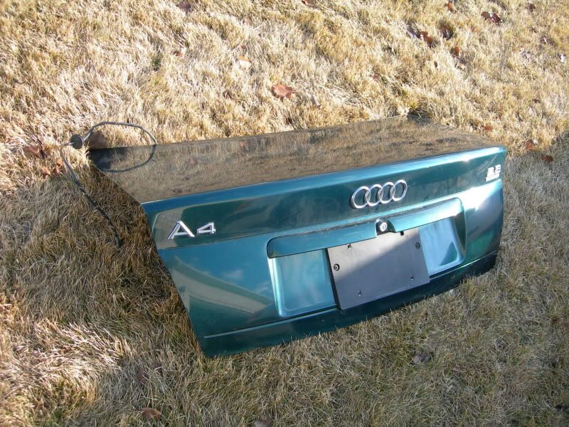 FS dark blue "Euro" trunk lid from 96 A4 (also have an Autumn Red FS